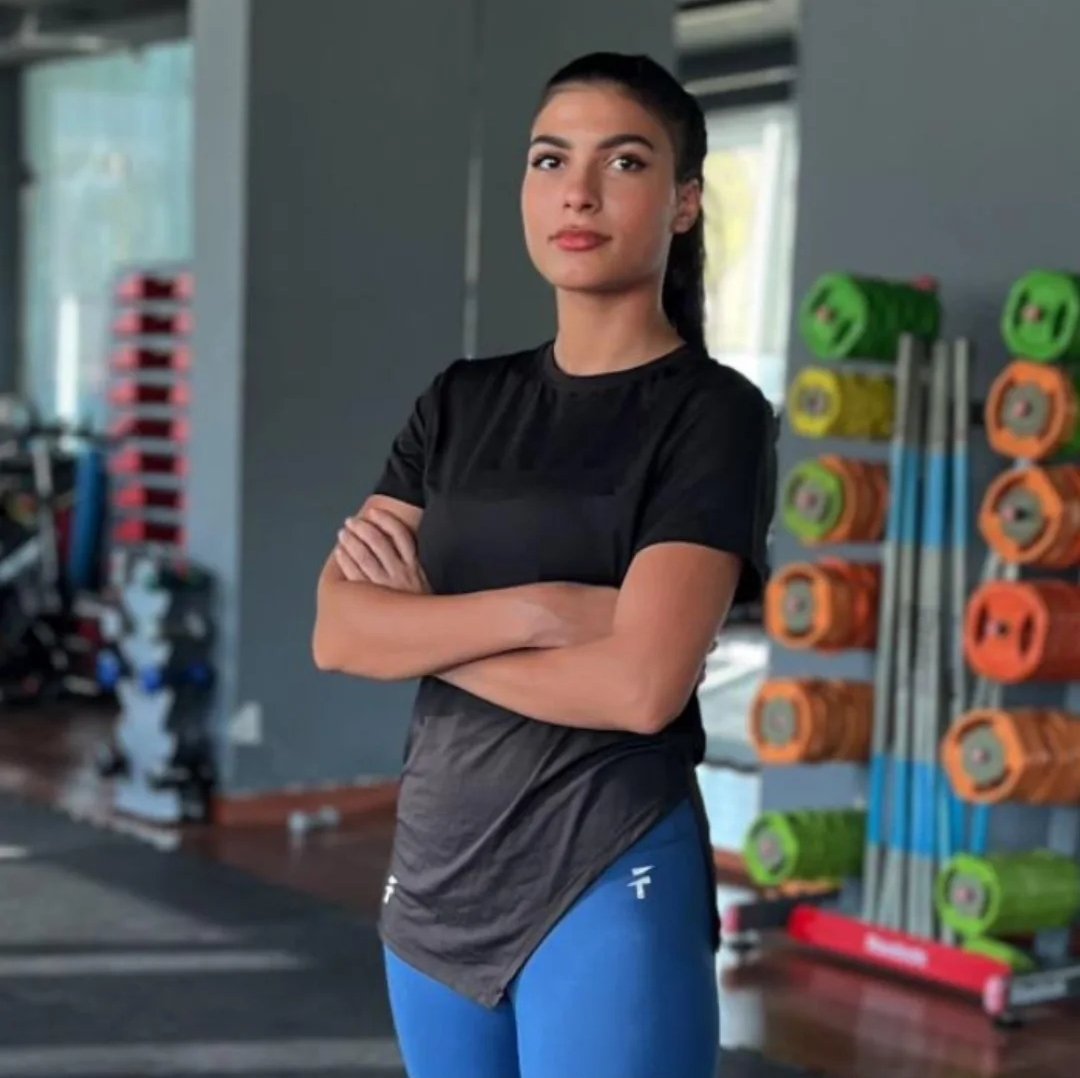 شامة العجاتى في صالة الألعاب الرياضية - Shama El-Agaty Kickboxing